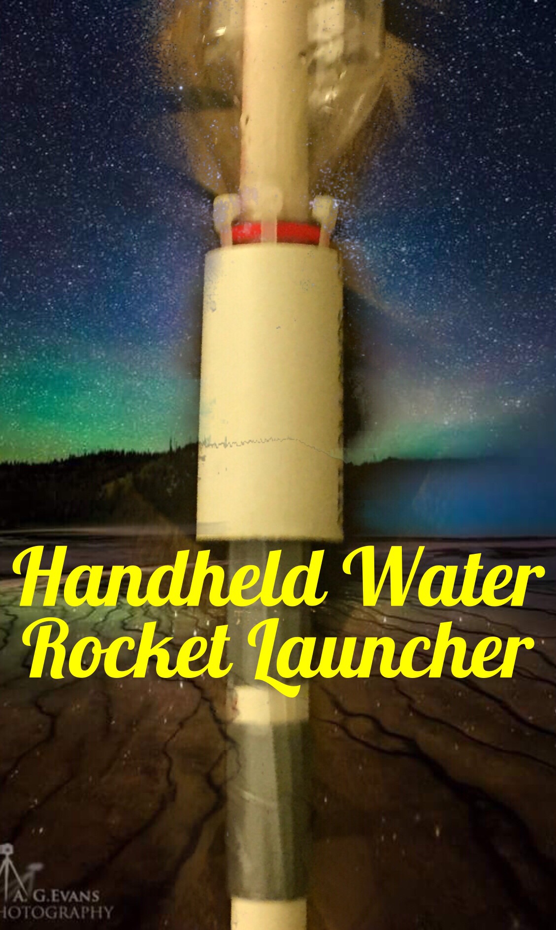 Handheld Water Rocket Launcher!