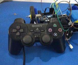 Play Station Remote Controlled Wireless 3D Printed Car