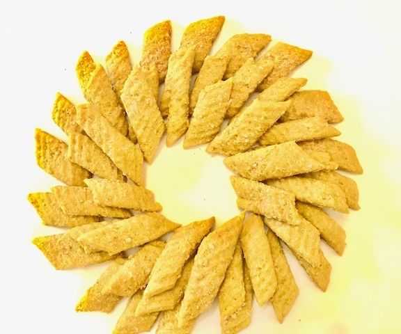 Tuna Parmesan Spritz Cat Cookies