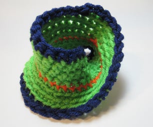 Crochet an Infinity Cuff With Math!