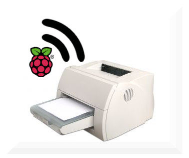 Turn any printer into a wireless printer with a Raspberry Pi
