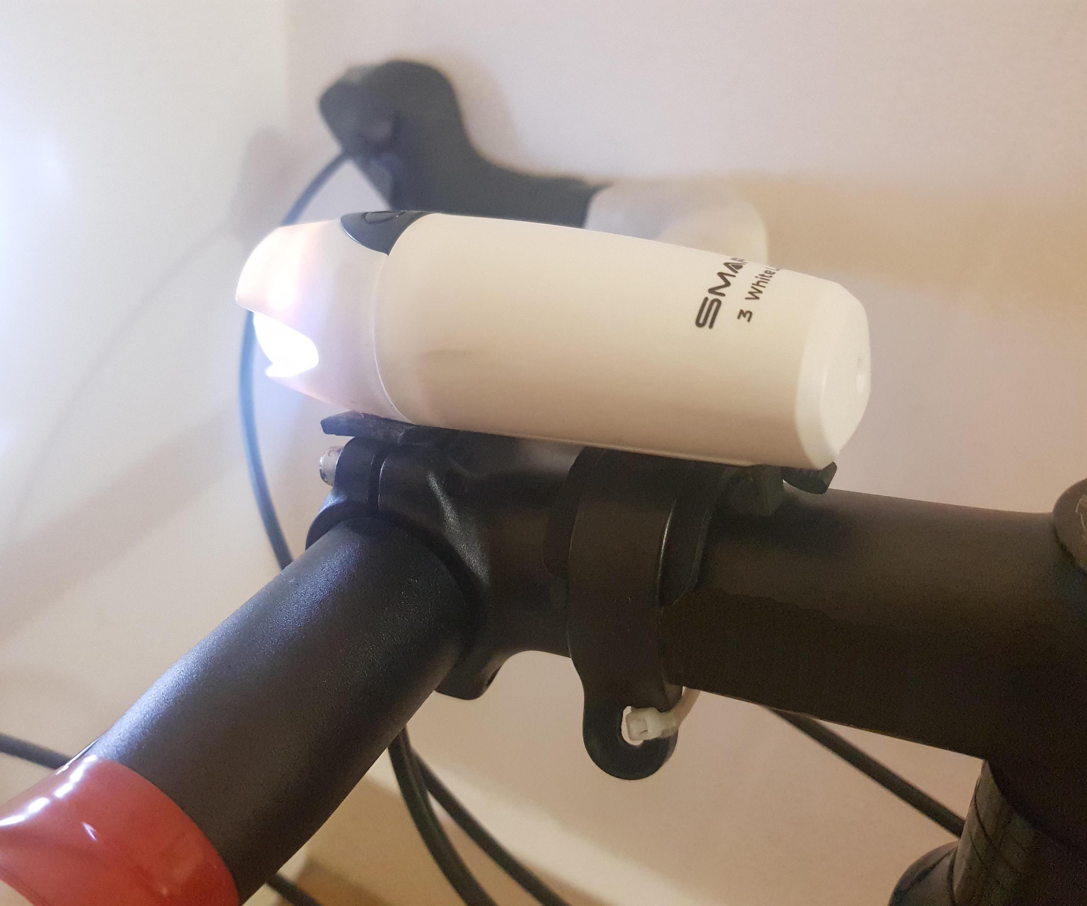 Super Cheap DIY Stem Mount for a Smart Bike Light