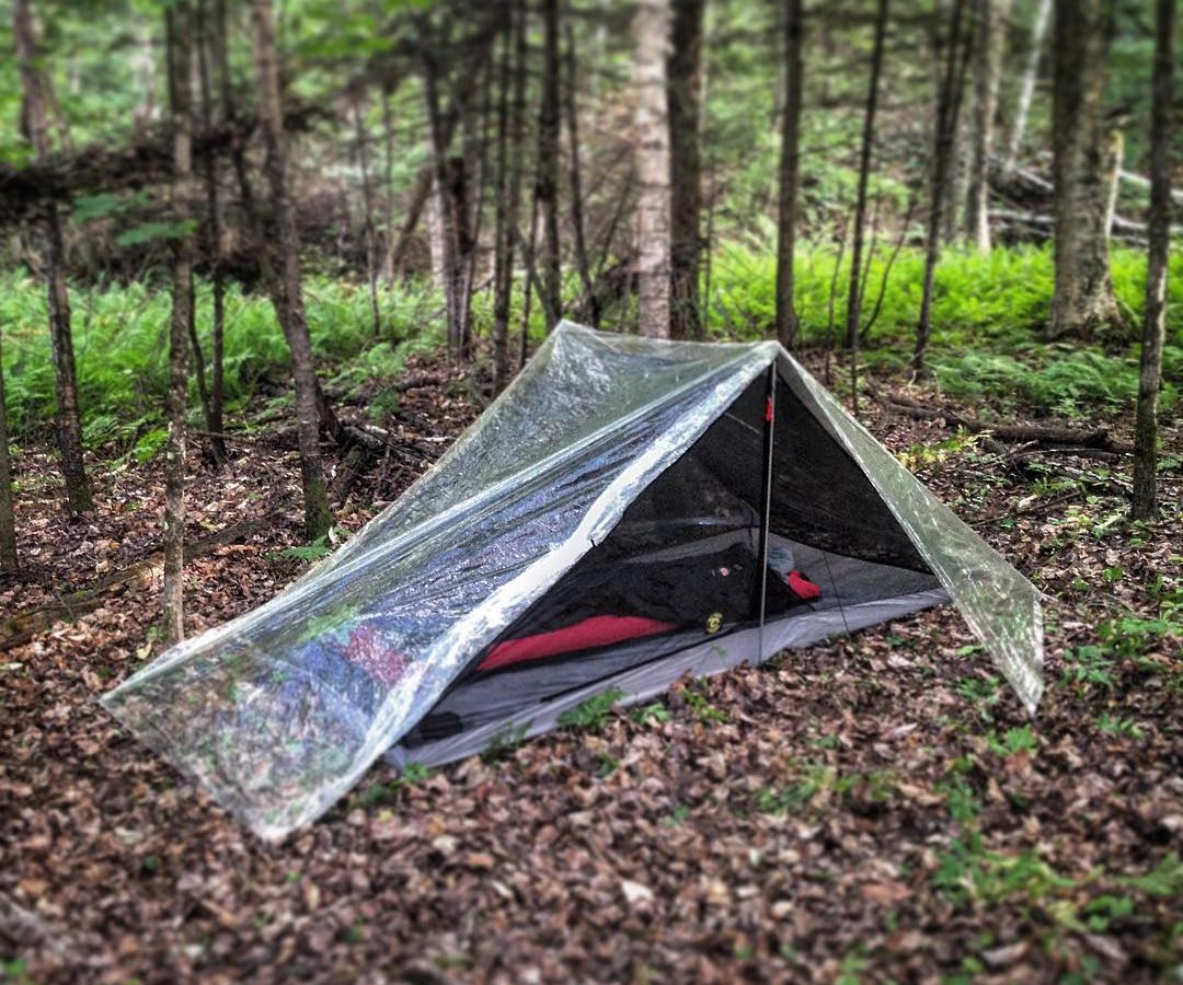 Ultralight clear tarp tent (2P)