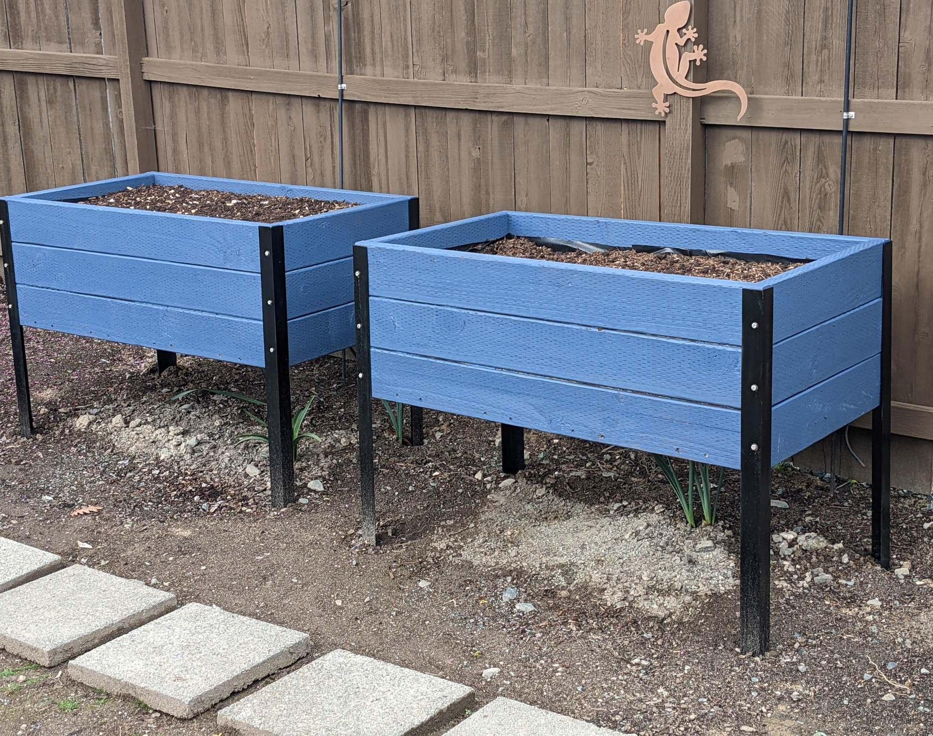 Raised Outdoor Planter Boxes