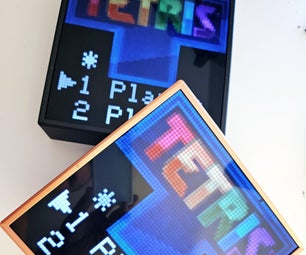 Battery-powered Wireless Tetris Console Pair