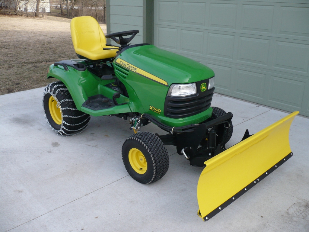Transforming your Riding Lawn Mower into the Ultimate Snow Mover.