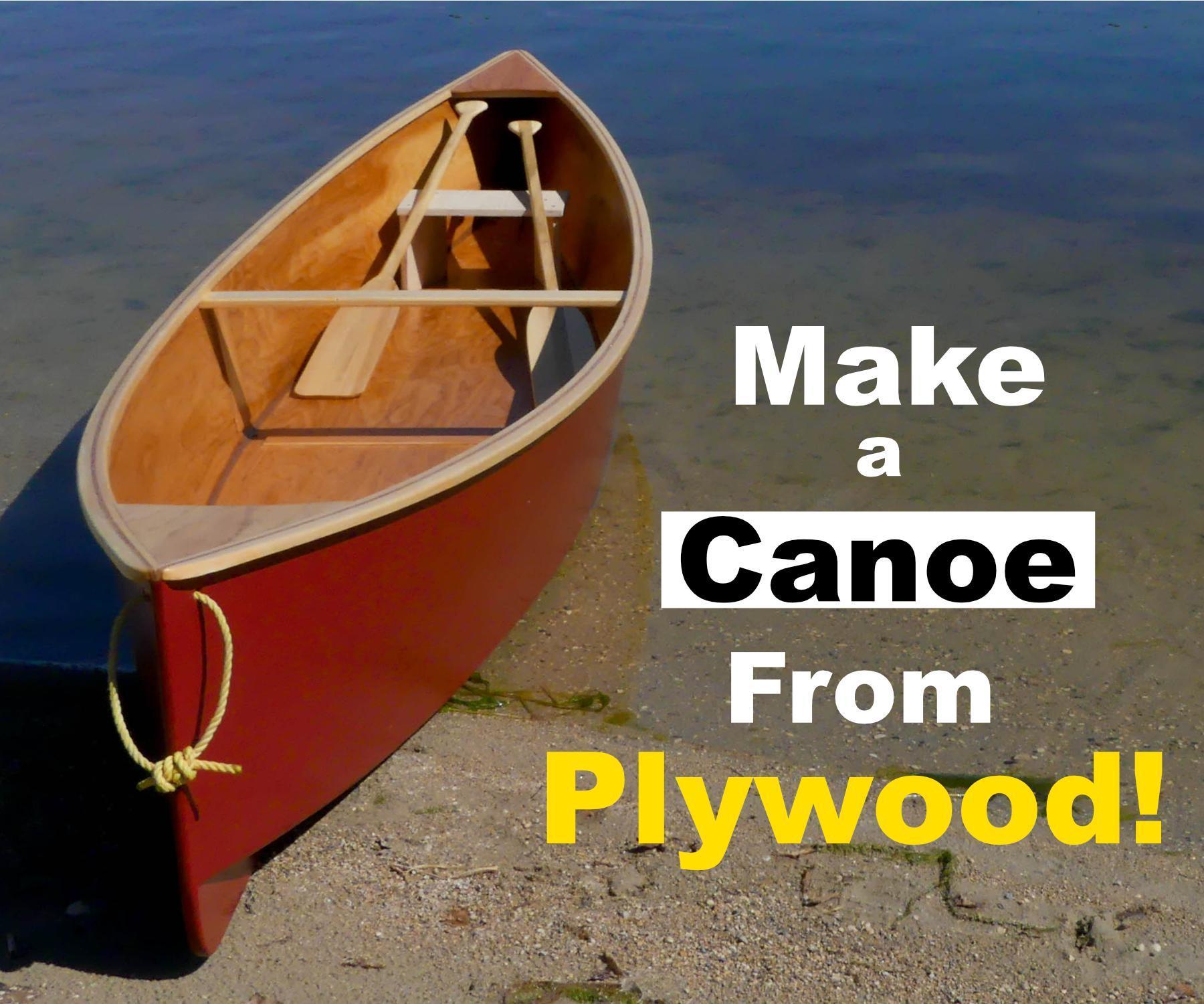 "Quick" Canoe Made From Plywood
