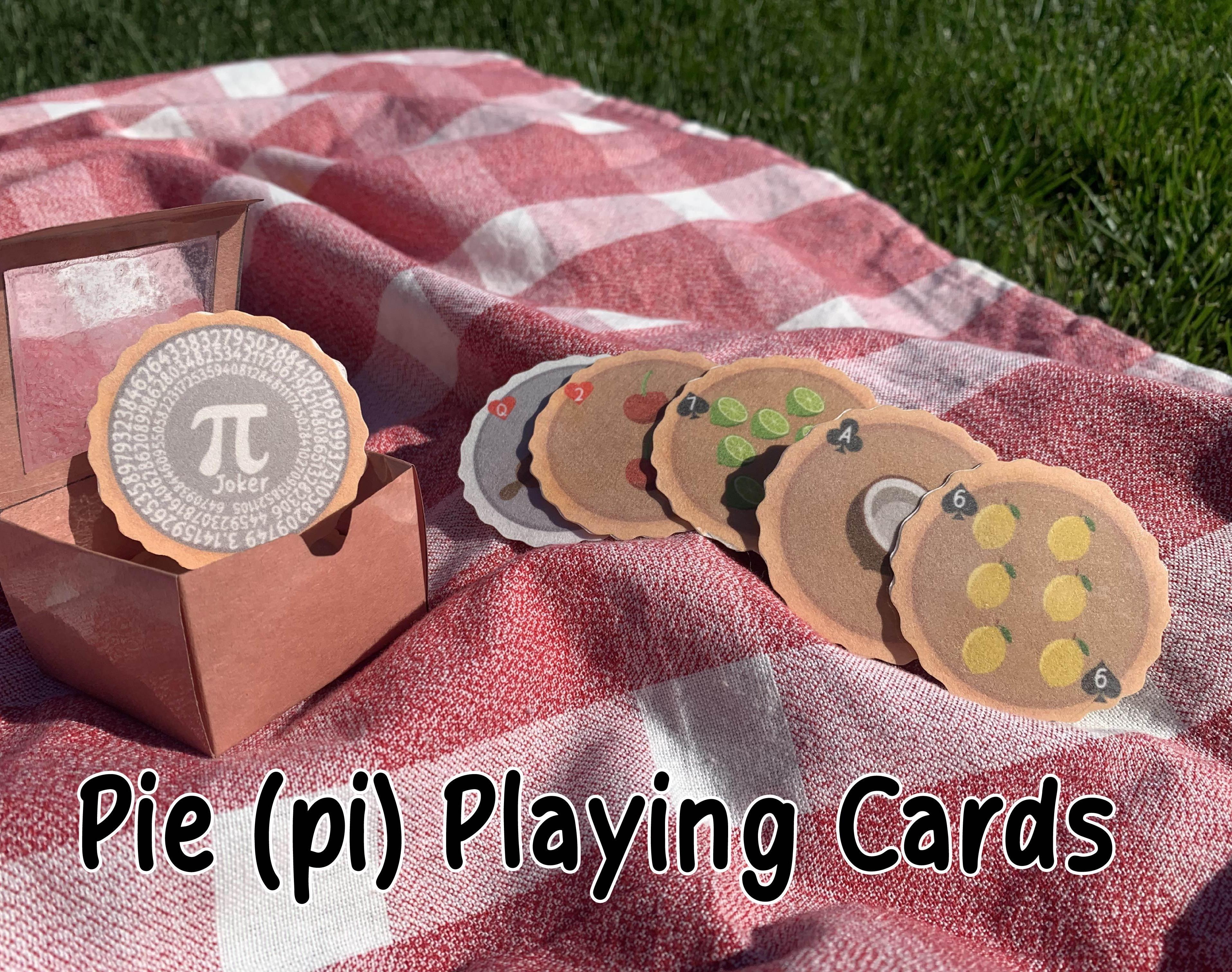 Pie (pi) Playing Cards