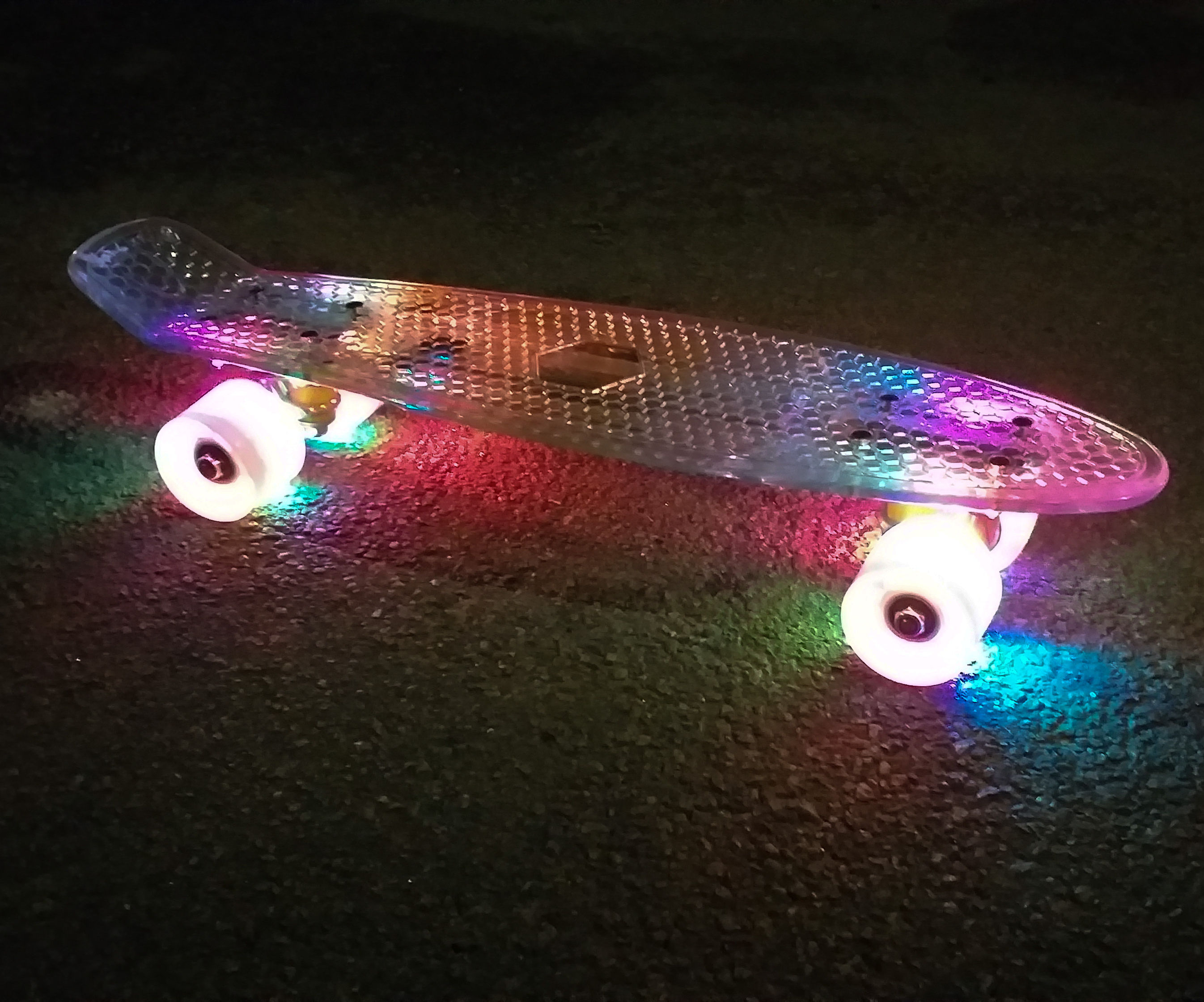 DIY - WiFi Controlled RGB Illuminated Skateboard