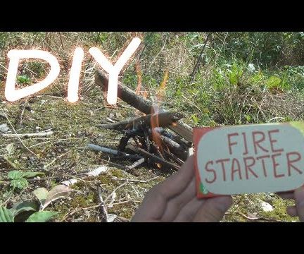 How to Make Fire Starter