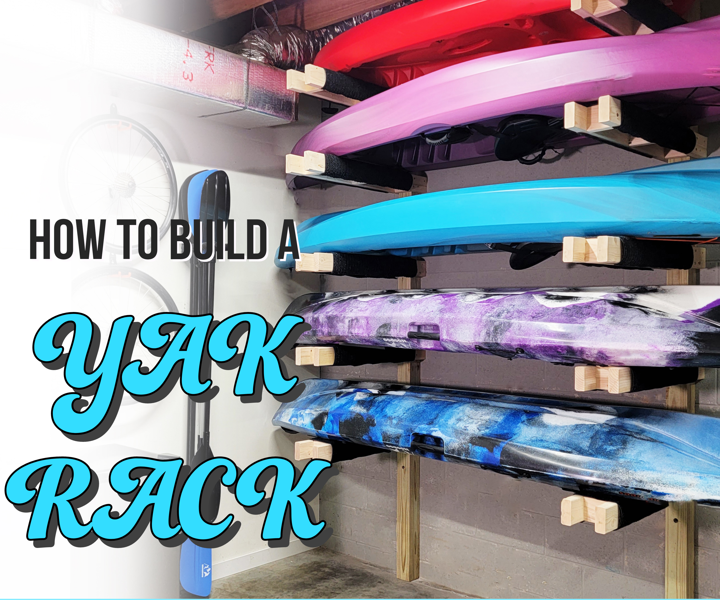 How to Build a Kayak Rack