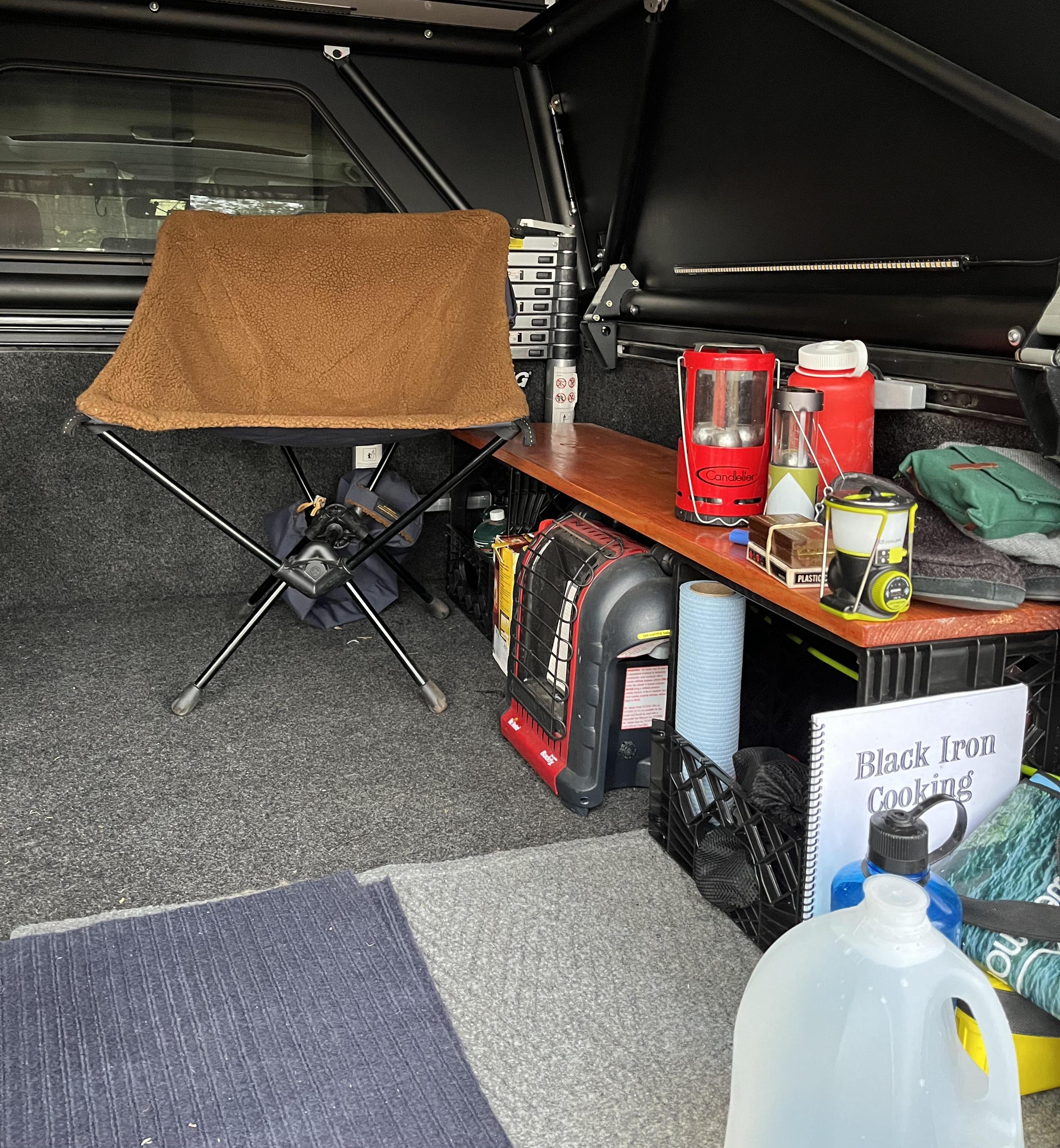 Truck Camping Modular Side Shelf