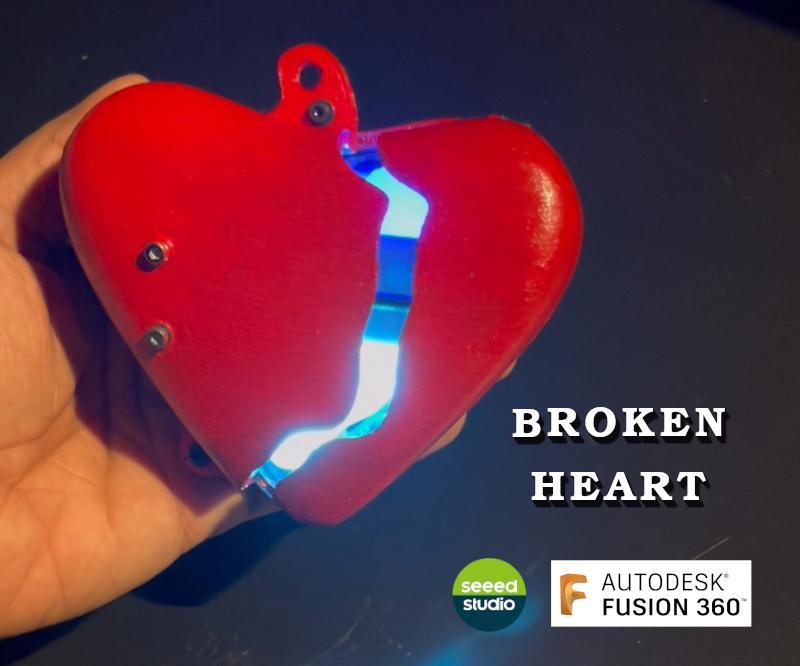 Mechanical Broken Heart (Temperature Sensitive)