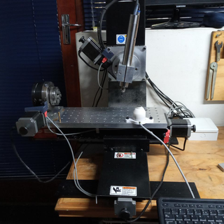 5-axis Minitech Mill Mach3 to LinuxCNC Conversion